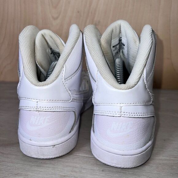 Nike Son of Force Mid (GS) White 615158-103 Youth 5 - Picture 8 of 12